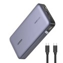 Powerbank 25000mAh Ugreen PB205, USB + 2x USB-C, 145W PD (szary) UGREEN