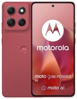 Smartfon Motorola Moto G86 5G 12/256GB Chrysanthemum (Pink)