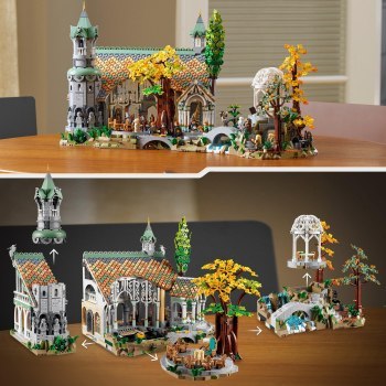 LEGO Icons 10316 Władca Pierścieni: Rivendell LEGO Icons 10316 Władca Pierścieni: Rivendell