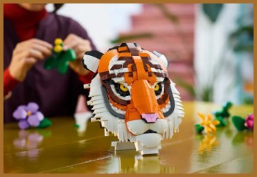 31217 - LEGO Art - Kolekcja zwierząt — tygrys 31217 - LEGO Art - Kolekcja zwierząt — tygrys