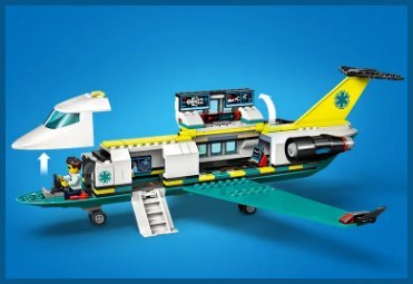 60465 - LEGO City - Samolot pogotowia ratunkowego 60465 - LEGO City - Samolot pogotowia ratunkowego