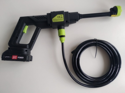Myjka Ciśnieniowa Akumulatorowa Bezprzewodowa 2 x Aku 21V 30 Bar 300W Myjka Ciśnieniowa Akumulatorowa Bezprzewodowa 2 x Aku 21V 30 Bar 300W