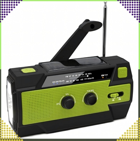 RADIO SOLARNE POWERBANK 4000 mAh AM/FM SOS USB LAMPA LED RADIO SOLARNE POWERBANK 4000 mAh AM/FM SOS USB LAMPA LED