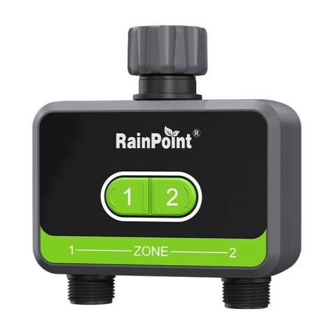 Sterownik do nawadniania RainPoint 2-strefowy z aplikacją RainPoint Sterownik do nawadniania RainPoint 2-strefowy z aplikacją RainPoint