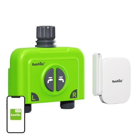 Sterownik nawadniania 2-strefowy z bramką RainPoint WiFi RainPoint