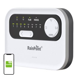 Sterownik zraszaczy 8-strefowy RainPoint WiFi RainPoint