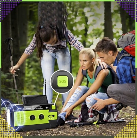 RADIO SOLARNE POWERBANK 4000 mAh AM/FM SOS USB LAMPA LED RADIO SOLARNE POWERBANK 4000 mAh AM/FM SOS USB LAMPA LED