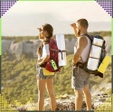 RADIO SOLARNE POWERBANK 4000 mAh AM/FM SOS USB LAMPA LED