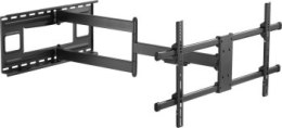 Uchwyt - Techly 362169 Uchwyt ścienny LED/LCD, 43-80'', 50kg, obrotowy, długość ramienia 101,5 cm