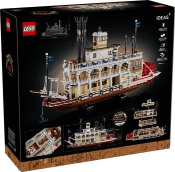 LEGO 21356 Ideas - Parowiec rzeczny LEGO 21356 Ideas - Parowiec rzeczny