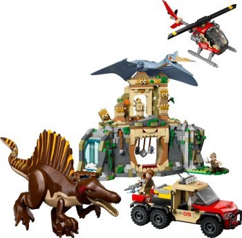 LEGO Jurassic World 76976 Powietrzna misja z kecalkoatlem i spinozaurem LEGO Jurassic World 76976 Powietrzna misja z kecalkoatlem i spinozaurem