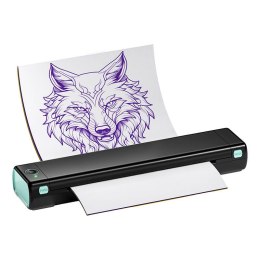 Przenośna drukarka etykiet Phomemo tattoo (czarno-zielona) Phomemo