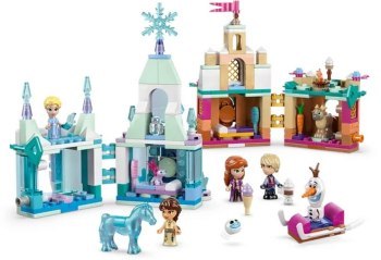 LEGO Disney 43278 Miniaturowy zamek w Arendelle i lodowy pałac Elzy LEGO Disney 43278 Miniaturowy zamek w Arendelle i lodowy pałac Elzy