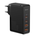 Ładowarka sieciowa Baseus GaN2 Pro, 2x USB + 2x USB-C, 100W, EU (czarna) Baseus
