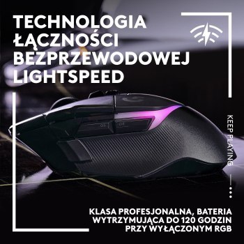 Logitech G502 X Plus Czarna Logitech G502 X Plus Czarna