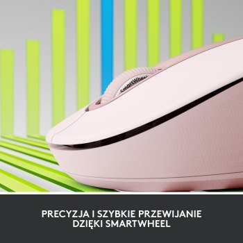 Mysz bezprzewodowa Logitech Signature M650 L różowa 910-006237 Mysz bezprzewodowa Logitech Signature M650 L różowa 910-006237