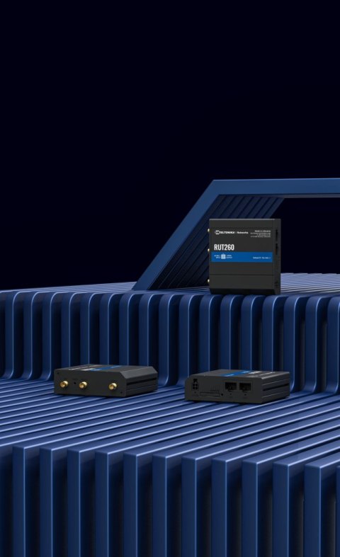 Teltonika RUT260 router przemysłowy 4G / LTE (RUT260000000) Teltonika RUT260 router przemysłowy 4G / LTE (RUT260000000)
