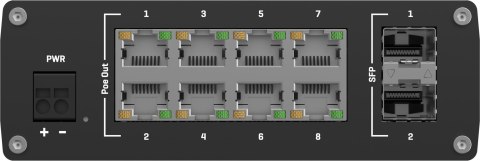 Teltonika TSW200 switch przemysłowy 8xGE 2xSFP PoE (TSW2000000B0) DIN Teltonika TSW200 switch przemysłowy 8xGE 2xSFP PoE (TSW2000000B0) DIN