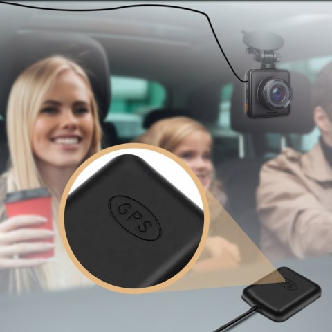 Wideorejestrator kamera samochodowa z modułem GPS 2K WiFi 2'' TFT LCD Wideorejestrator kamera samochodowa z modułem GPS 2K WiFi 2'' TFT LCD