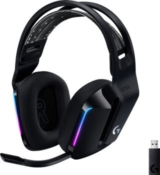 Słuchawki - Logitech G733 Lightspeed Czarne Słuchawki - Logitech G733 Lightspeed Czarne