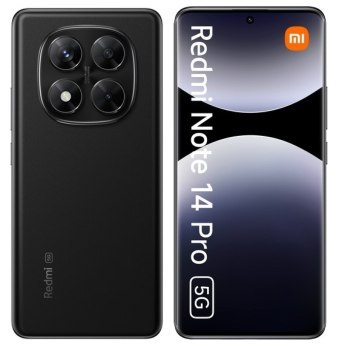 Smartfon Xiaomi Redmi Note 14 Pro 5G 8/256GB Midnight Black Xiaomi Smartfon Xiaomi Redmi Note 14 Pro 5G 8/256GB Midnight Black Xiaomi