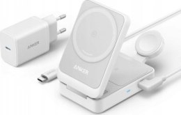 Anker MagGo 15W 3w1 biała ANKER