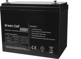 GREEN CELL AKUMULATOR ŻELOWY AGM25 12V 75AH Green Cell