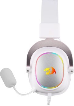 Słuchawki - Redragon H510W-RGB biały