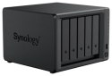 Synology DS1525+ | 5-zat. NAS Ryzen V1500B, 2× 2.5 GbE, M.2 NVMe