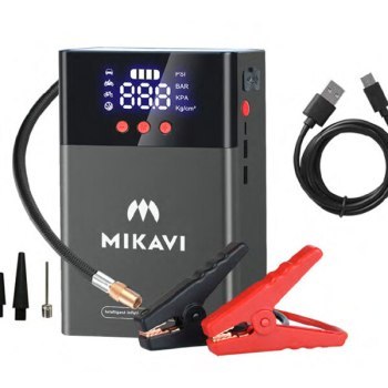 Mikavi EnerJump 1 - Jumpstarter z kompresorem powietrza Mikavi Mikavi EnerJump 1 - Jumpstarter z kompresorem powietrza Mikavi