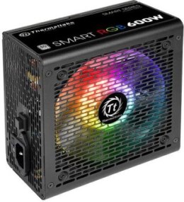 Zasilacz Thermaltake Smart 600W RGB PS-SPR-0600NHSAWE-1 (600 W; Aktywne; 120 mm) Thermaltake