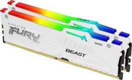 KINGSTON DDR5 32GB 5200MHz CL36 FURY BEAST WHITE RGB EXPO KITx2 Kingston