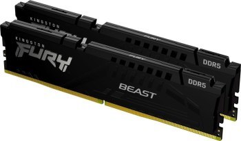 Pamięć Kingston Fury Beast Black 64GB (KF556C40BBK2-64) Kingston Pamięć Kingston Fury Beast Black 64GB (KF556C40BBK2-64) Kingston