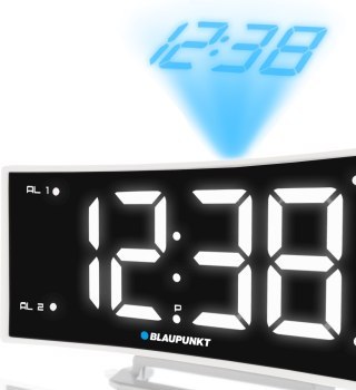 Radiobudzik Blaupunkt CRP7WH biało-czarny Blaupunkt Radiobudzik Blaupunkt CRP7WH biało-czarny Blaupunkt