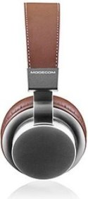 Słuchawki - Modecom MC-1500HF brązowe (S-MC-1500HF) Modecom