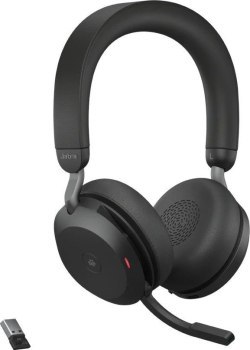 Słuchawki - Słuchawki bezprzewodowe Jabra Evolve 2 75 USB-A UC Stereo Black - 27599-989-999 Jabra