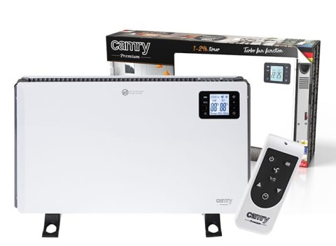 Grzejnik Konwektorowy LCD z pilotem 2000W CAMRY CR 7739 Grzejnik Konwektorowy LCD z pilotem 2000W CAMRY CR 7739