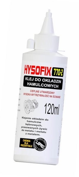 Klej Do Okładzin Hamulcowych HYSOFIX 770-2 - 120 ml Klej Do Okładzin Hamulcowych HYSOFIX 770-2 - 120 ml