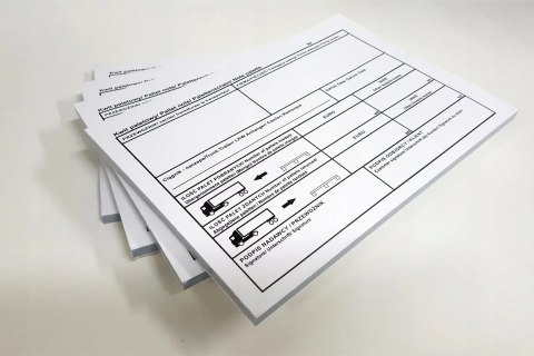 Kwit Paletowy A5 100 kartek - Samokopiujący - 10 kpl. Kwit Paletowy A5 100 kartek - Samokopiujący - 10 kpl.
