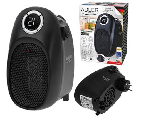 Termowentylator - Easy Heater 1500W ADLER AD 7726 Termowentylator - Easy Heater 1500W ADLER AD 7726