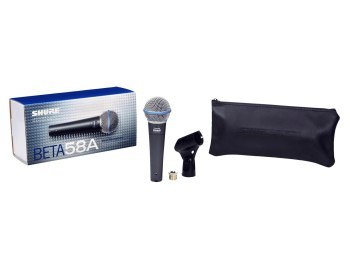 Shure Beta 58A - Mikrofon dynamiczny superkardioidalny wokalny SHURE Shure Beta 58A - Mikrofon dynamiczny superkardioidalny wokalny SHURE