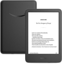 Ebook New Kindle (11th Generation) - 2024 release 6 glare-free 16GB Wi-Fi (Without Lockscreen Ads) Black Kindle