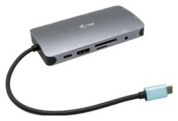 Replikator - i-tec USB-C Metal Nano Docking Station HDMI VGA LAN Audio Czytnik kart Power Delivery 100 W + Universal Charger 100 I-Tec