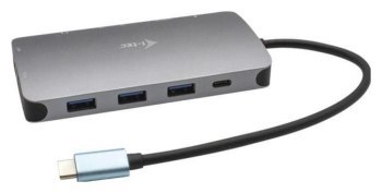Replikator - i-tec USB-C Metal Nano Docking Station HDMI VGA LAN Audio Czytnik kart Power Delivery 100 W + Universal Charger 100 I-Tec Replikator - i-tec USB-C Metal Nano Docking Station HDMI VGA LAN Audio Czytnik kart Power Delivery 100 W + Universal Charger 100 I-Tec