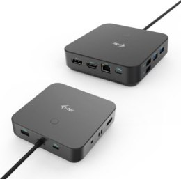 Replikator - i-tec USB-C Triple Docking Station 1x HDMI 2x DP 3x4K / 1x5K LAN Audio 6x USB Power Delivery 100 W - Stacja dokując I-Tec