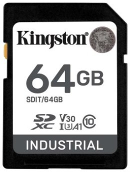Kingston Industrial SDHC 64GB Class 10 A1 pSLC Kingston