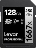 Lexar SDXC 128GB Professional 1667x UHS-II U3 Lexar
