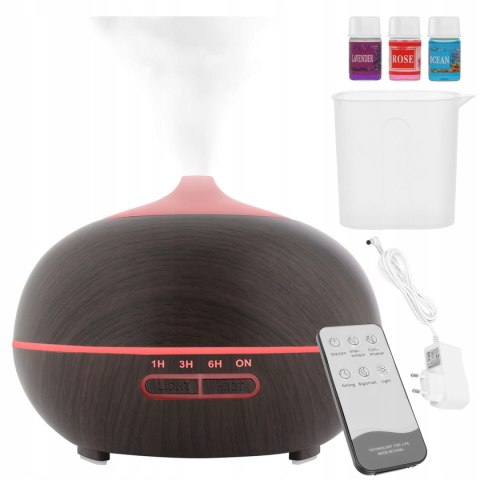 Dyfuzor zapachowy - nawilżacz 300ml DB - BRĄZOWY Dyfuzor zapachowy - nawilżacz 300ml DB - BRĄZOWY