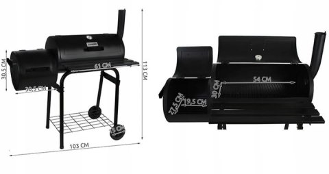 Grill z wędzarką G5165 Grill z wędzarką G5165