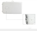 Łóżko Do Masażu Składane Aluminiowe Białe PAKO 700-039WT